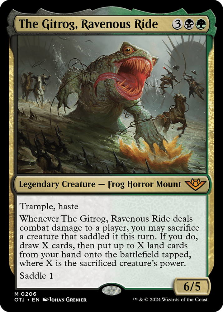 The Gitrog, Ravenous Ride [Outlaws of Thunder Junction] - PokeCharles PokeStore