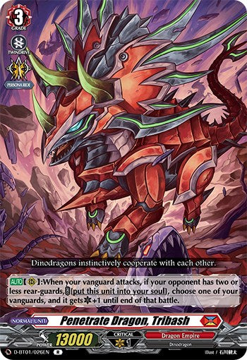 Penetrate Dragon, Tribash (D-BT01/026EN) [Genesis of the Five Greats] - PokeCharles PokeStore