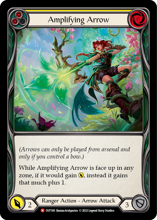 Amplifying Arrow [OUT100] (Outsiders) - PokeCharles PokeStore