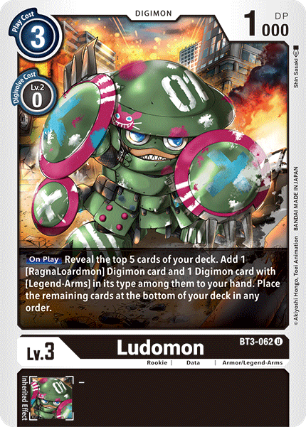 Ludomon [BT3-062] [Release Special Booster Ver.1.5] - PokeCharles PokeStore