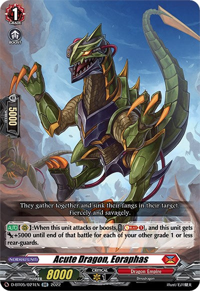 Acute Dragon, Eoraphas (D-BT05/021EN) [Triumphant Return of the Brave Heroes] - PokeCharles PokeStore