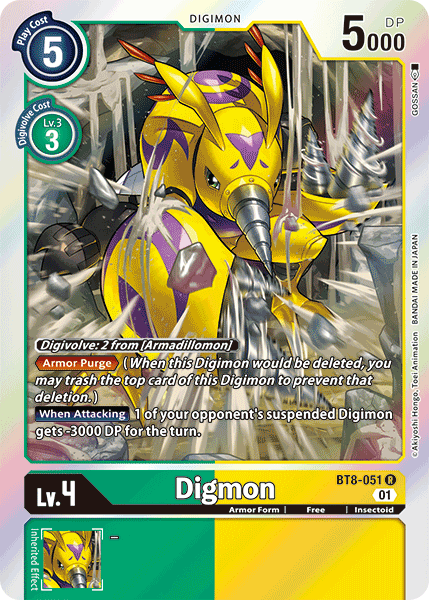 Digmon [BT8-051] [New Awakening] - PokeCharles PokeStore
