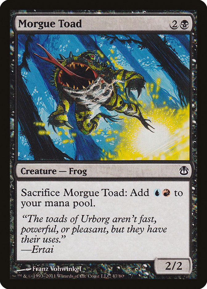 Morgue Toad [Duel Decks: Ajani vs. Nicol Bolas] - PokeCharles PokeStore