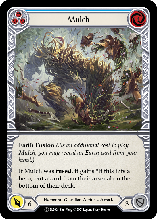 Mulch (Blue) [U-ELE021] (Tales of Aria Unlimited)  Unlimited Normal - PokeCharles PokeStore