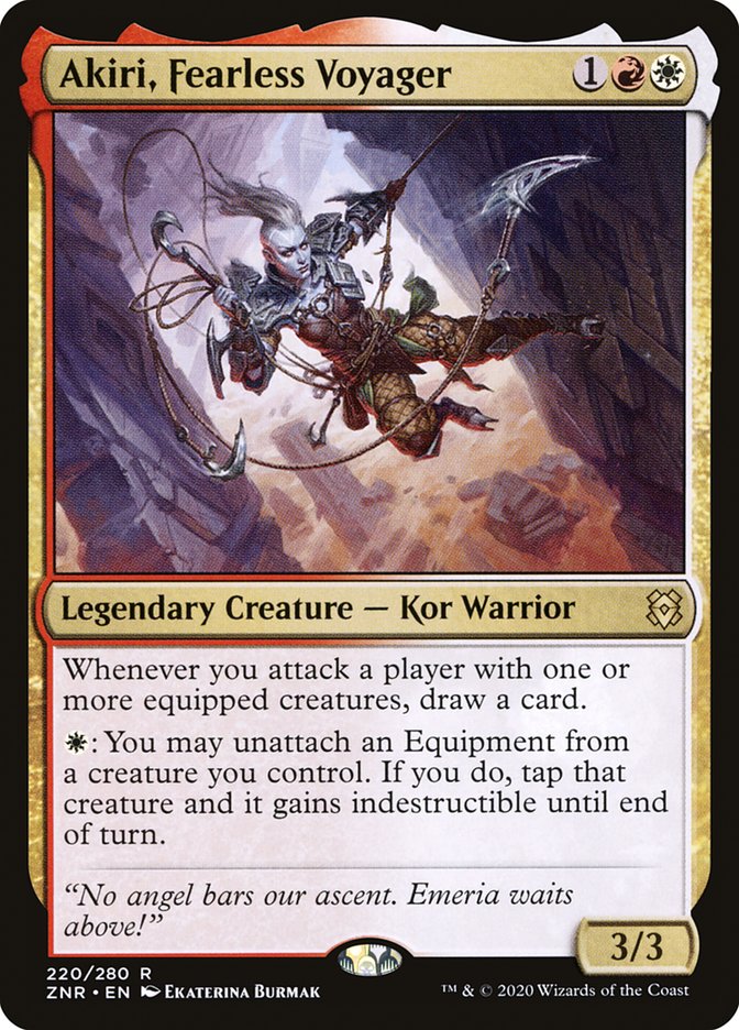 Akiri, Fearless Voyager [Zendikar Rising] - PokeCharles PokeStore