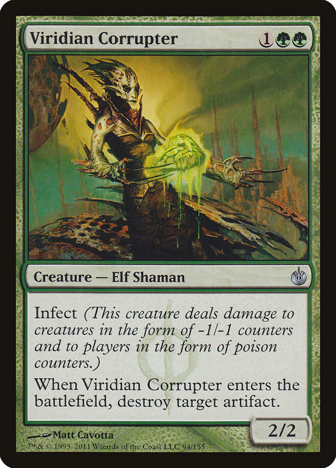 Viridian Corrupter [Mirrodin Besieged] - PokeCharles PokeStore
