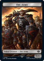 Food (09) // Orc Army (06) Double-Sided Token [The Lord of the Rings: Tales of Middle-Earth Tokens] - PokeCharles PokeStore