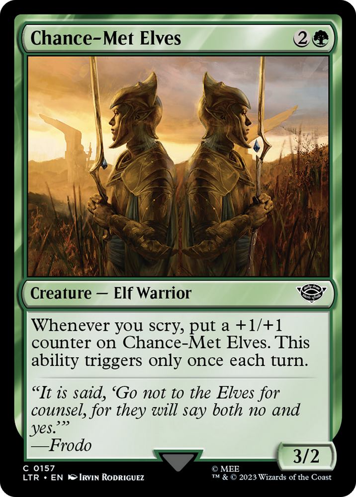 Chance-Met Elves [The Lord of the Rings: Tales of Middle-Earth] - PokeCharles PokeStore