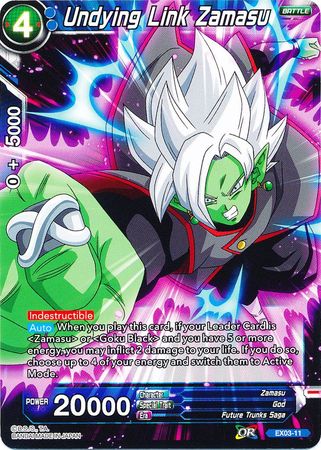 Undying Link Zamasu (EX03-11) [Ultimate Box] - PokeCharles PokeStore