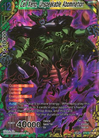 Cell Xeno, Unspeakable Abomination (BT9-137) [Universal Onslaught] - PokeCharles PokeStore