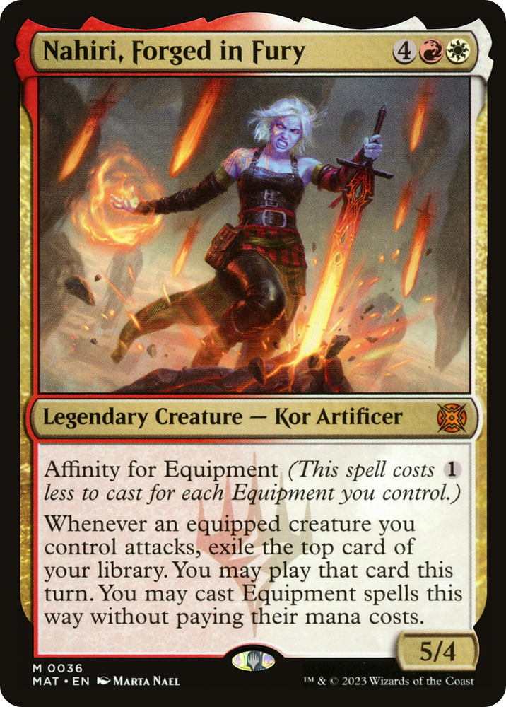 Nahiri, Forged in Fury [March of the Machine: The Aftermath] - PokeCharles PokeStore