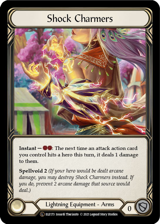 Shock Charmers [U-ELE173] (Tales of Aria Unlimited)  Unlimited Rainbow Foil - PokeCharles PokeStore
