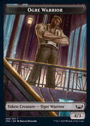 Ogre Warrior // Angel Double-Sided Token [Streets of New Capenna Tokens] - PokeCharles PokeStore
