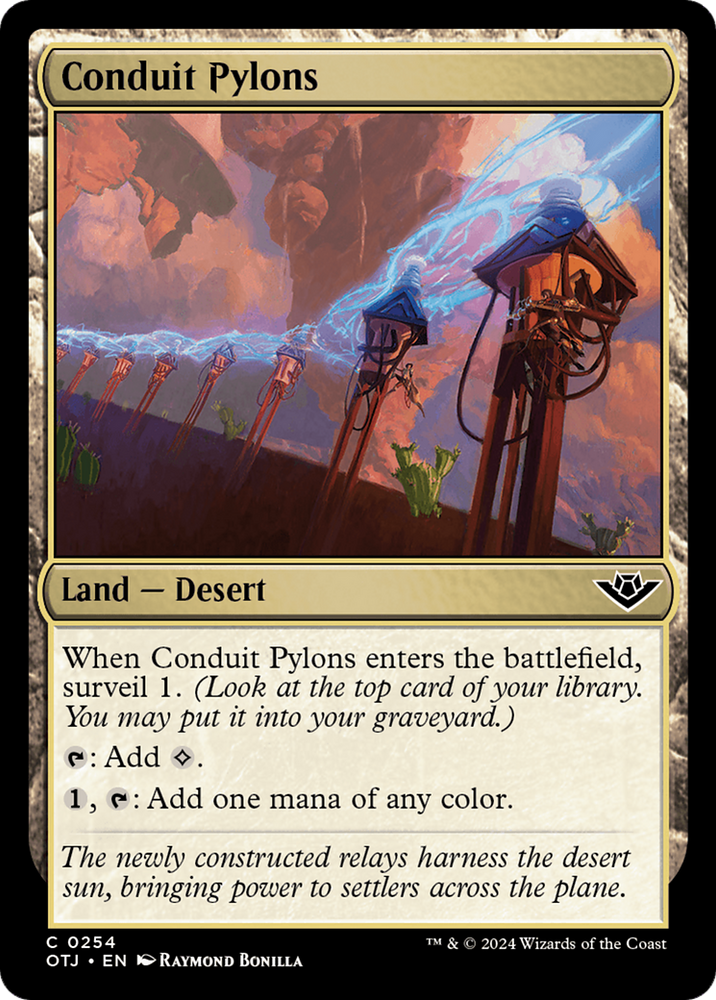 Conduit Pylons [Outlaws of Thunder Junction] - PokeCharles PokeStore