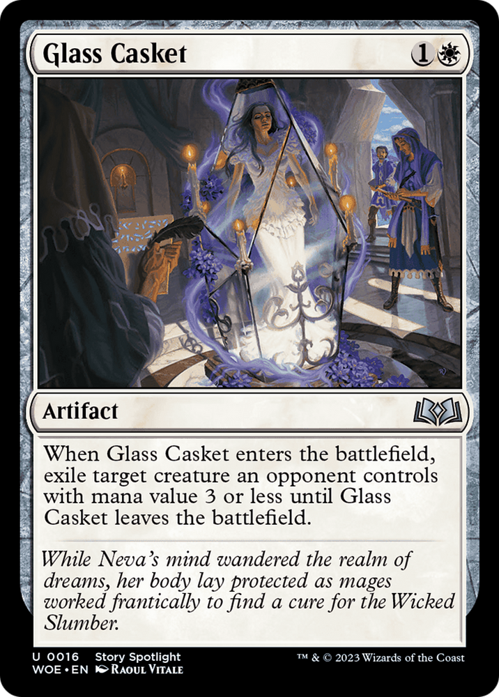 Glass Casket [Wilds of Eldraine] - PokeCharles PokeStore