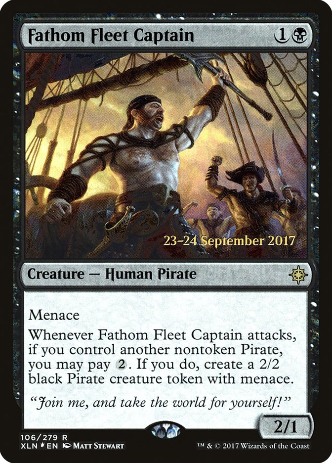 Fathom Fleet Captain [Ixalan Prerelease Promos] - PokeCharles PokeStore