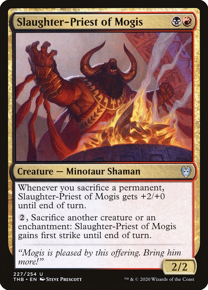Slaughter-Priest of Mogis [Theros Beyond Death] - PokeCharles PokeStore