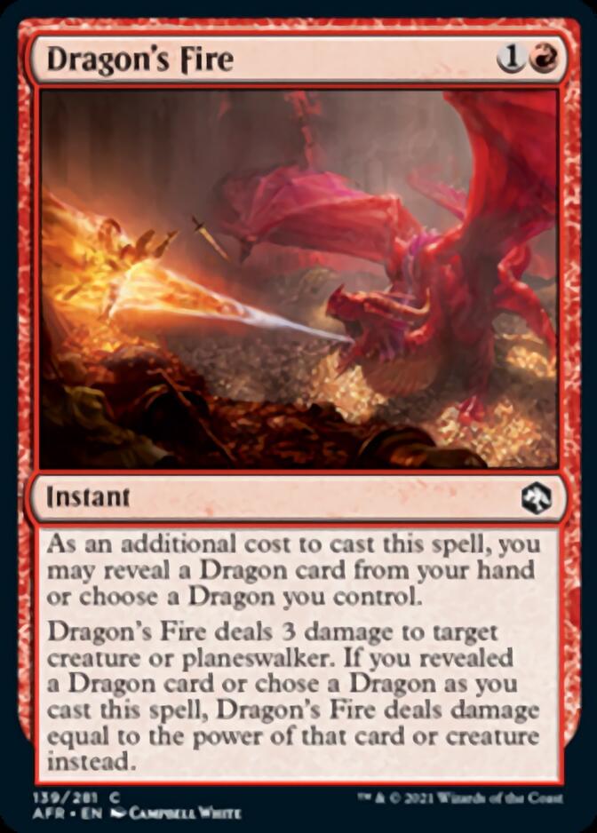 Dragon's Fire [Dungeons & Dragons: Adventures in the Forgotten Realms] - PokeCharles PokeStore