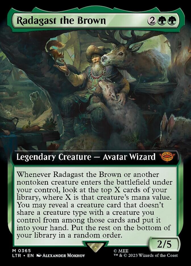 Radagast the Brown (Extended Art) [The Lord of the Rings: Tales of Middle-Earth] - PokeCharles PokeStore