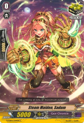 Steam Maiden, Sadum (G-CB04/044EN) [Gear of Fate] - PokeCharles PokeStore