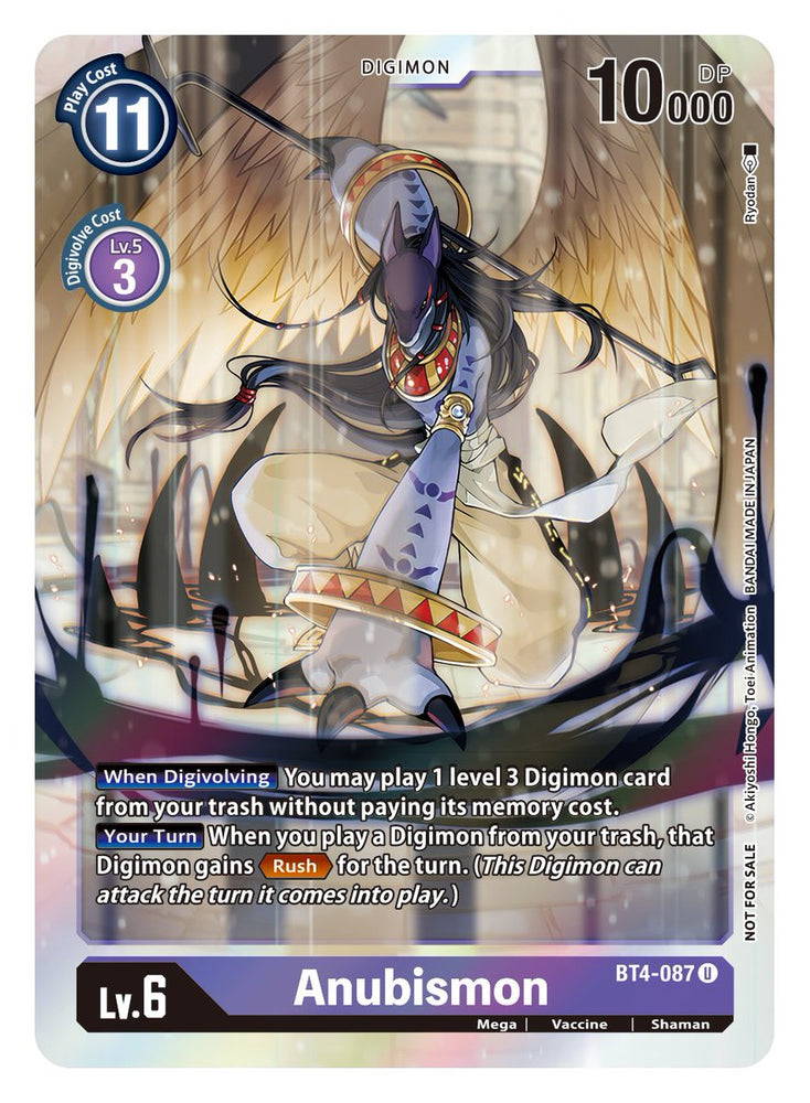 Anubismon [BT4-087] (Event Pack 2) [Great Legend] - PokeCharles PokeStore