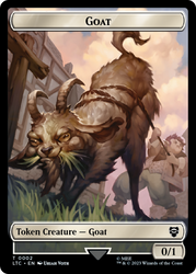 Bird // Goat Token [The Lord of the Rings: Tales of Middle-Earth Commander Tokens] - PokeCharles PokeStore