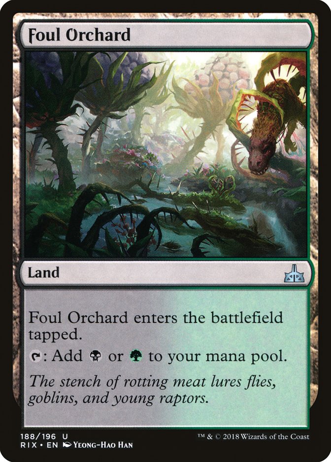 Foul Orchard [Rivals of Ixalan] - PokeCharles PokeStore