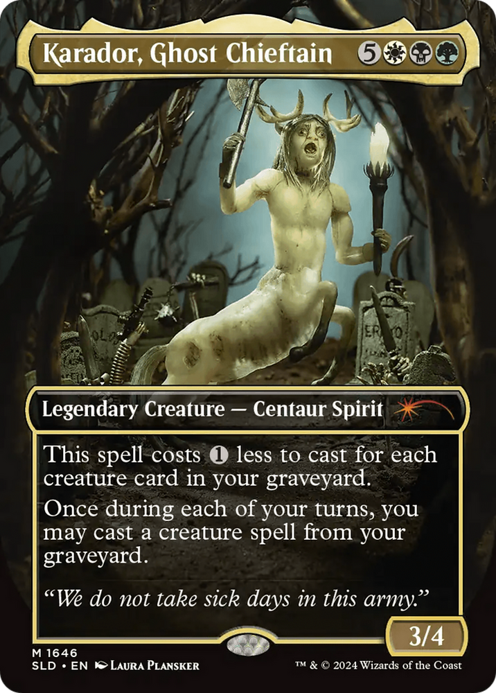 Karador, Ghost Chieftain [Secret Lair Drop Series] - PokeCharles PokeStore