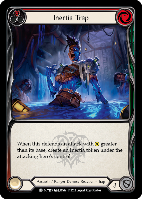 Inertia Trap (Red) [OUT173] (Outsiders)  Rainbow Foil - PokeCharles PokeStore