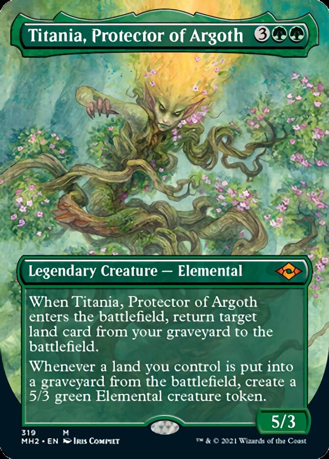 Titania, Protector of Argoth (Borderless Alternate Art) [Modern Horizons 2] - PokeCharles PokeStore