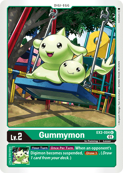 Gummymon [EX2-004] [Digital Hazard] - PokeCharles PokeStore