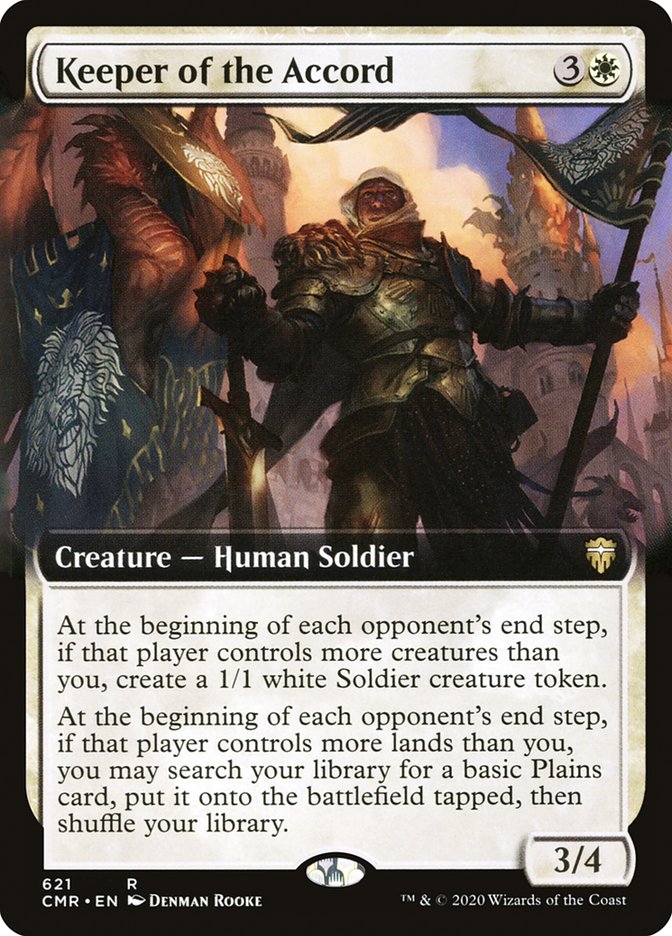 Keeper of the Accord (Extended Art) [Commander Legends] - PokeCharles PokeStore