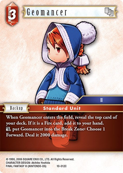 Geomancer (Refia) [Opus X] - PokeCharles PokeStore