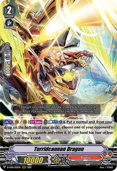 Torridcannon Dragon (D-VS01/027EN) [V Clan Collection Vol.1] - PokeCharles PokeStore