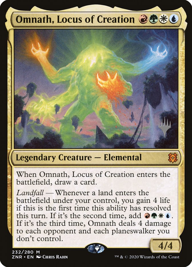 Omnath, Locus of Creation (Promo Pack) [Zendikar Rising Promos] - PokeCharles PokeStore