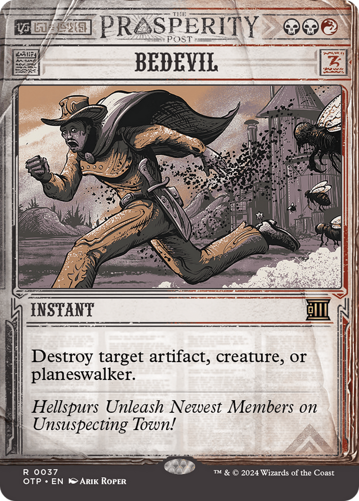 Bedevil [Outlaws of Thunder Junction: Breaking News] - PokeCharles PokeStore