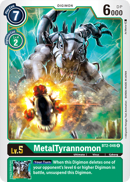 MetalTyrannomon [BT2-046] [Release Special Booster Ver.1.0] - PokeCharles PokeStore