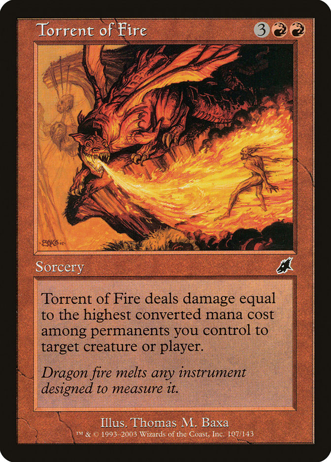 Torrent of Fire [Scourge] - PokeCharles PokeStore