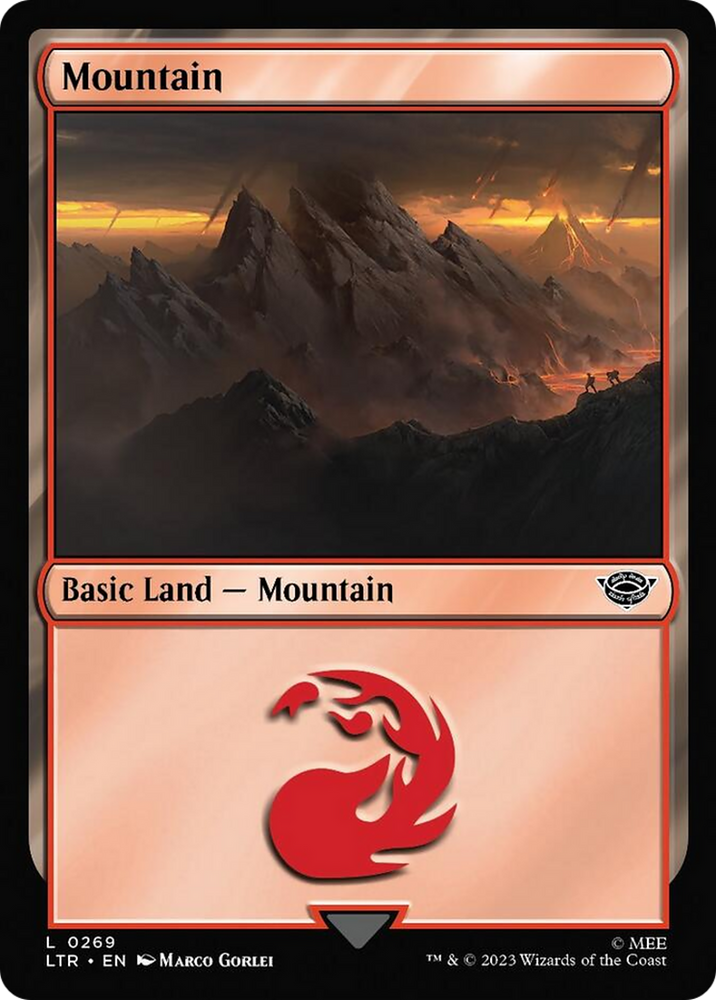 Mountain (269) [The Lord of the Rings: Tales of Middle-Earth] - PokeCharles PokeStore
