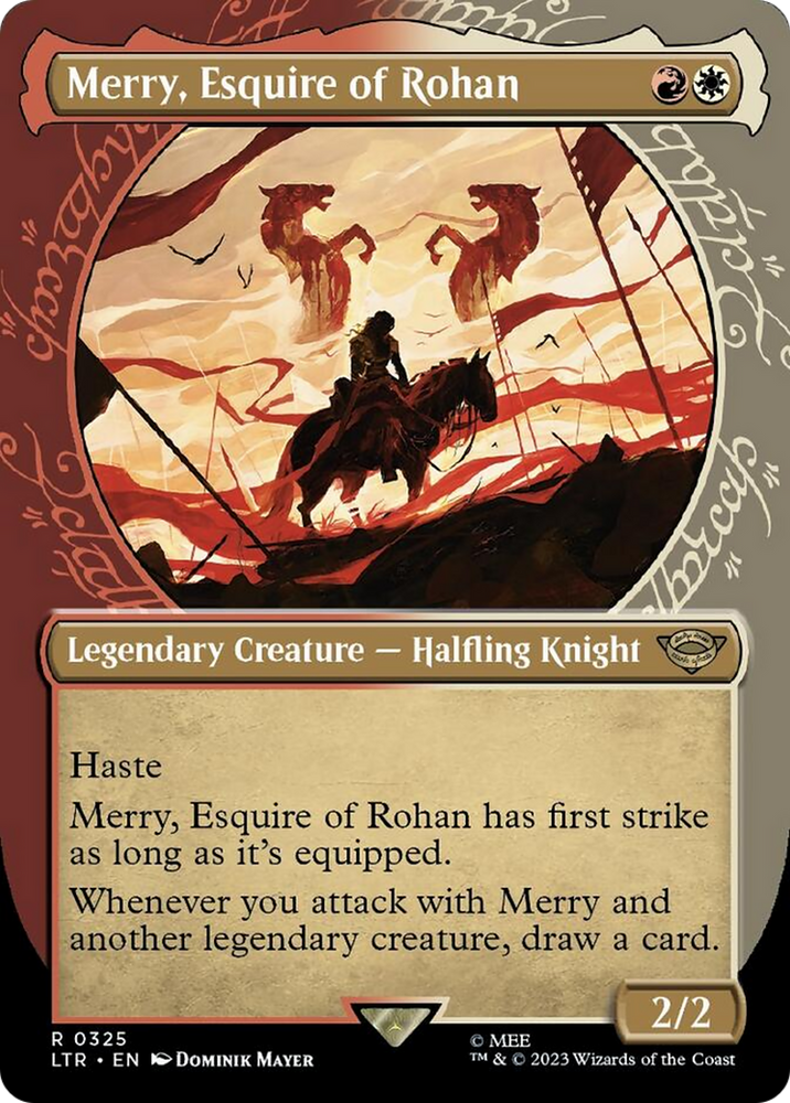 Merry, Esquire of Rohan (Showcase Ring Frame) [The Lord of the Rings: Tales of Middle-Earth] - PokeCharles PokeStore