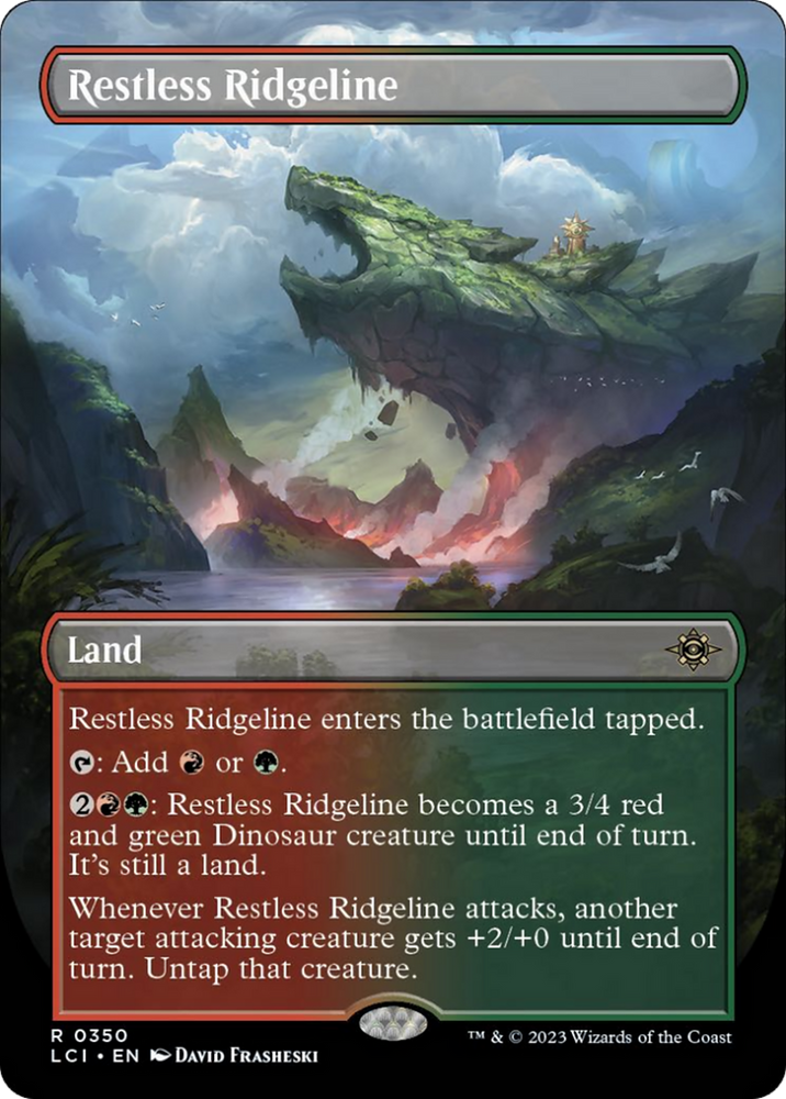 Restless Ridgeline (Borderless) [The Lost Caverns of Ixalan] - PokeCharles PokeStore