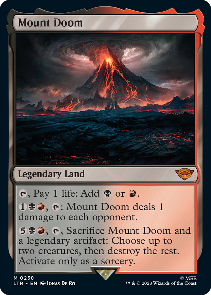 Mount Doom [The Lord of the Rings: Tales of Middle-Earth] - PokeCharles PokeStore