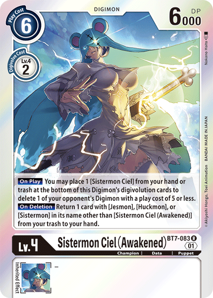 Sistermon Ciel (Awakened) [BT7-083] [Next Adventure] - PokeCharles PokeStore