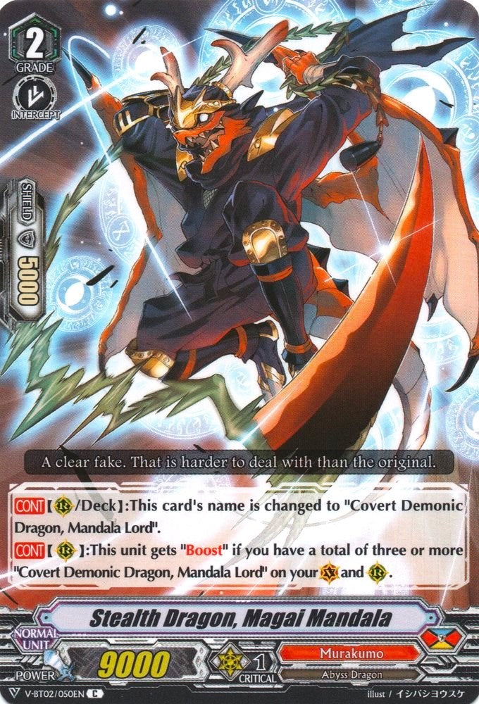 Stealth Dragon, Magai Mandala (V-BT02/050EN) [Strongest! Team AL4] - PokeCharles PokeStore
