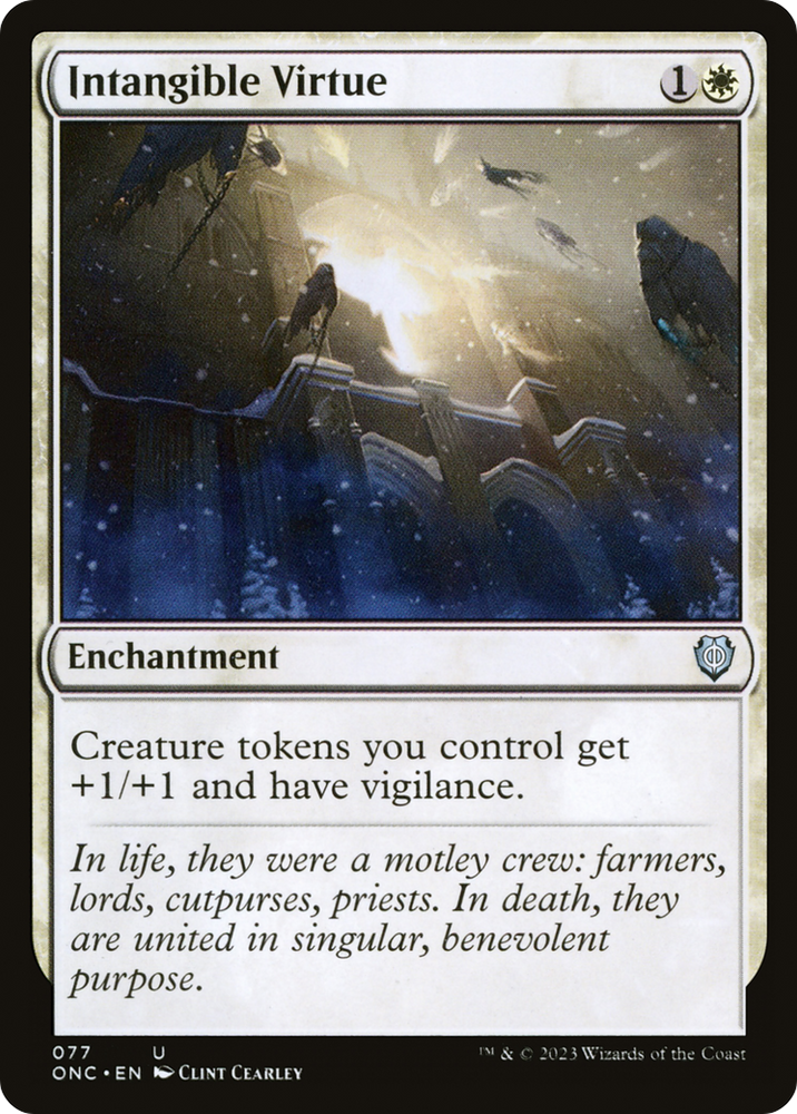 Intangible Virtue [Phyrexia: All Will Be One Commander] - PokeCharles PokeStore