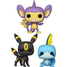 Umbreon, Sobble, Aipom FUNKO Pop Series Set Pokemon