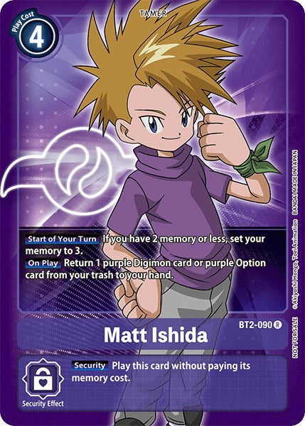 Matt Ishida [BT2-090] (Official Tournament Pack Vol.3) [Release Special Booster Promos] - PokeCharles PokeStore