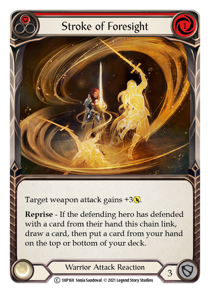 Stroke of Foresight (Red) [1HP168] (History Pack 1) - PokeCharles PokeStore