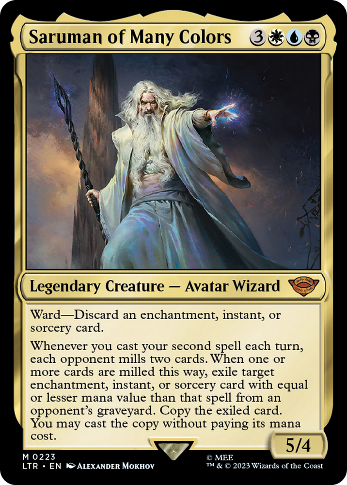 Saruman of Many Colors [The Lord of the Rings: Tales of Middle-Earth] - PokeCharles PokeStore
