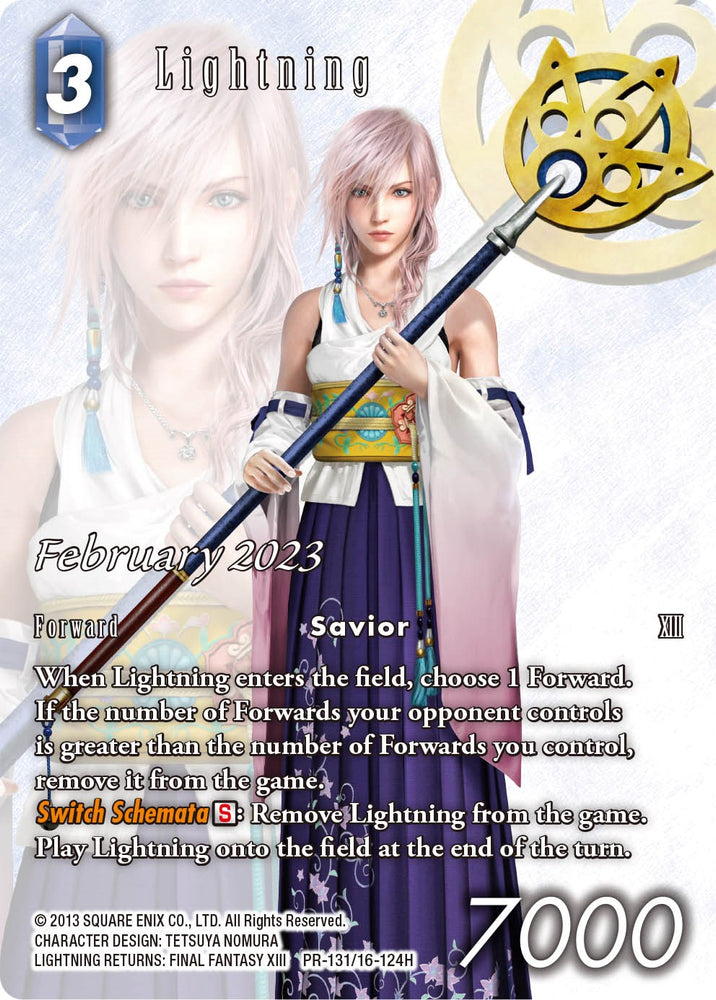 Lightning (Yuna Clothes) [Promo Cards] - PokeCharles PokeStore
